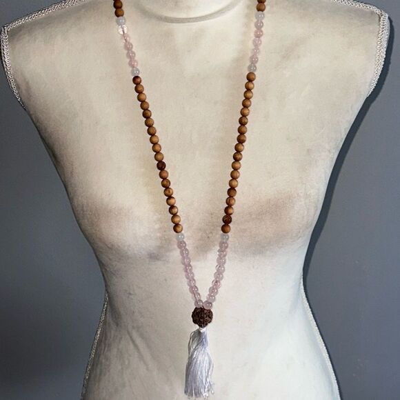 Anthropologie Bohemian Bead Lariat Necklace with Tassel! - Picture 8 of 8